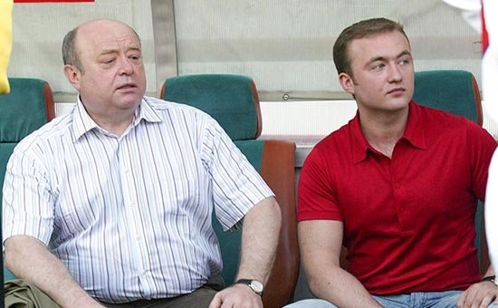 Павел Фрадков с папой