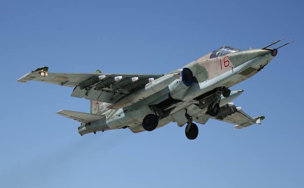 В Ростовской области разбился российский Су-25, летчик погиб — 161.RU
